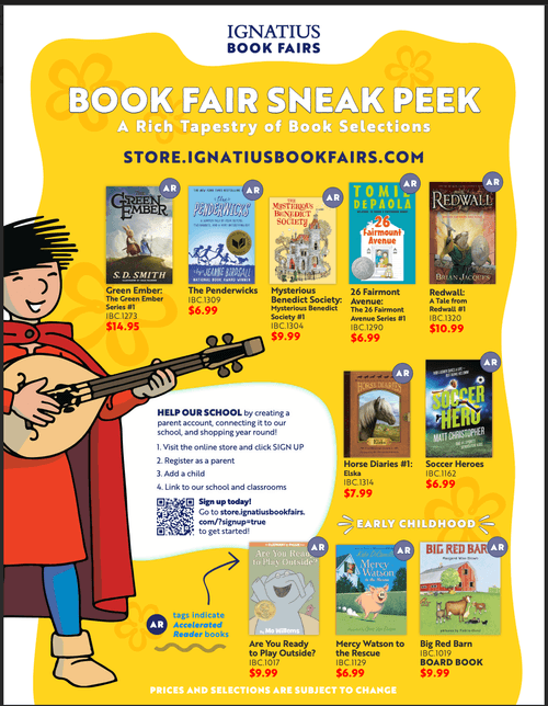 Book Fair Resources | Ignatius Book Fairs